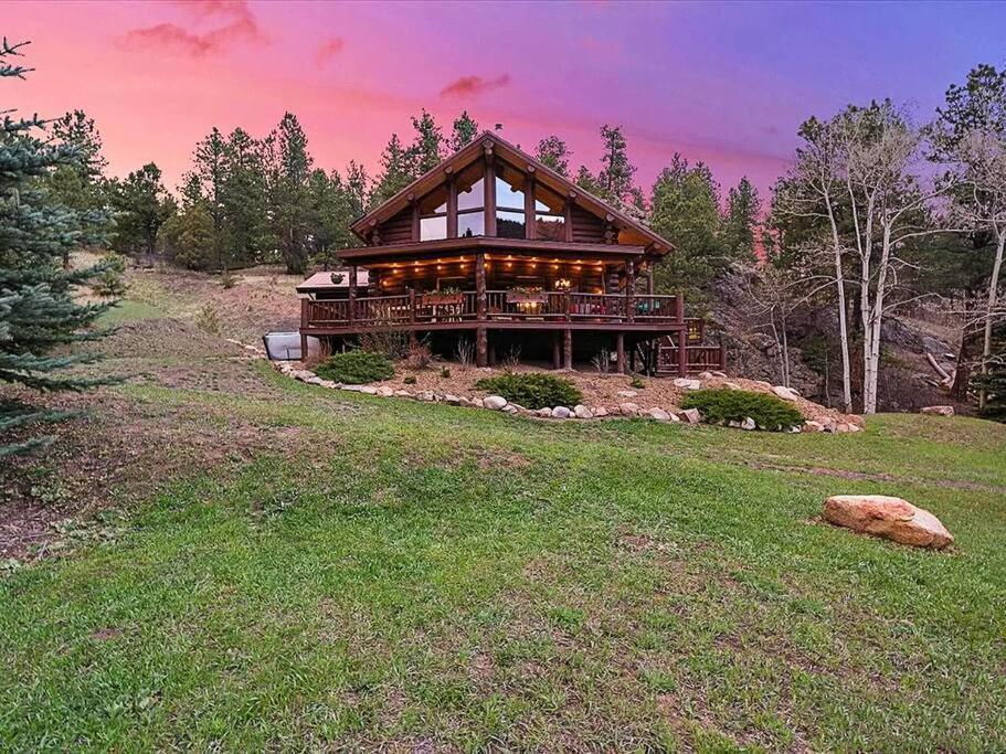 Classic Log Cabin Near Rocky Mountain National Park And Near Skiing Vila Lyons Exterior foto